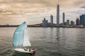 发呆看海来这里！秋日浮山湾从来不缺浪漫图片