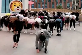 辛巴单膝下跪宣布复出，引热议，人民日报表态了图片