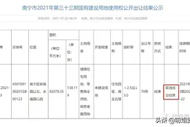 南宁龙岗138亩地块再遭退地，先是恒大再到中交地产图片