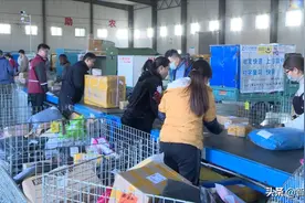 庆云快递服务集约化 为“双十一”派件减负图片