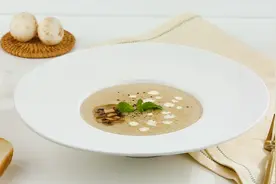 暖心暖胃的奶油蘑菇浓汤，带你体验法式的浪漫图片