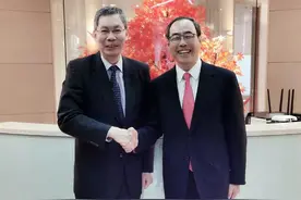 新加坡大使访问德福资本图片