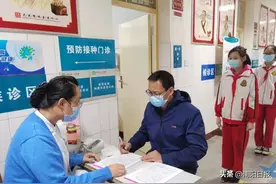 开始接种！直击南阳3至11岁儿童新冠疫苗接种现场图片