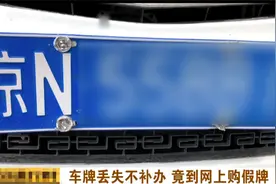 京牌丢失后，车主迷惑行为，惹警察质问三连：“为什么？”图片