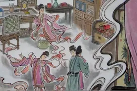 富婆被狐狸魅惑，下嫁太医，生下孽子，一病而死图片