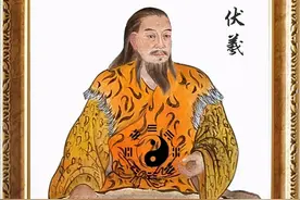 伏羲为什么画八卦？孔子在《周易•说卦》中的解说是否成立？图片