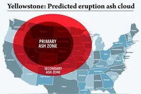 一个月地震288次，位于美国的黄石超级火山，快要爆发了？图片