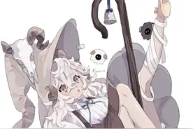 插画师 クノオ 的一组魔女人物插画作品图片