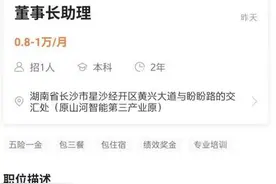 湖南一公司回应月薪万元招助理帮董事长带娃：仅代为招聘，董事长个人承担费用图片