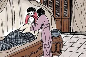 故事：民间故事：女子膝盖奇痒难忍，里面竟盘踞了一条小蛇图片
