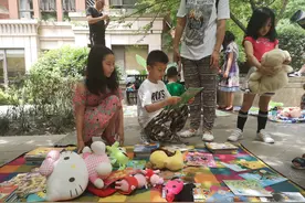 30名小朋友摆地摊，体验生活的艰辛图片