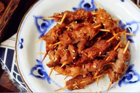孩子爱吃牙签肉不用买，自己在家做干净卫生，简单方便，还解馋图片
