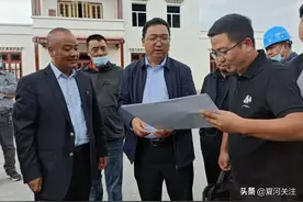 杨振林、杨海强调研指导桑科特色小镇建设时强调：要高标准规划布局 高质量精心打造图片