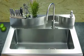 你还在为厨房水槽交智商税吗？到底该怎么挑，老师傅终于说实话了图片