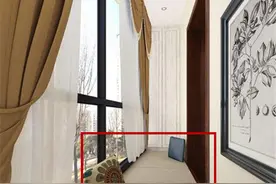 亲戚把阳台改房间用，这是聪明还是无知？就不怕危险吗？图片