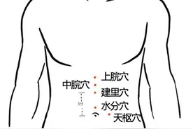 脾胃病“三分治，七分养”，按摩、艾灸这个穴位，可健脾养胃、温中补虚图片