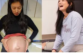41岁主持人生二胎：坐浴缸里自己把孩子拉出来，水中分娩了解下图片