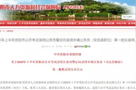 共84人！2020年资阳公务员（安岳职位）拟录用公示名单来了！图片