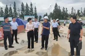 李晓媛检查“汉中多式联运智慧物流园”重点项目建设情况图片