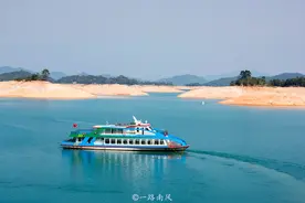 华南最大的人工湖，面积相当于58个杭州西湖，360多个岛无人居住图片