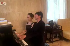 郎朗压轴全球线上慈善音乐会 ，“吉娜帮我掌镜，拍得特别好”图片