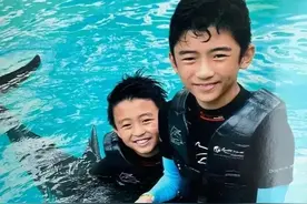 谢振南近照曝光，越长越像爸爸谢霆锋，获亿万资产身价不菲超自信图片