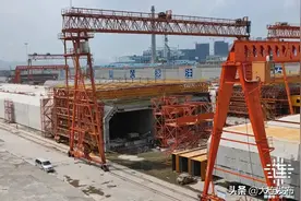大连湾海底隧道最新进展图片
