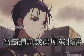 当霸道总裁遇上东北话哈哈哈哈哈图片