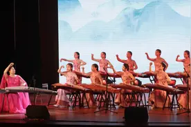 河北省第五届少数民族文艺调演｜花鼓落子舞姿靓 古筝弹拨花样多图片
