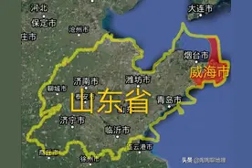 山东威海市2区2市，建成区面积排名，最小是乳山市，来了解一下？图片