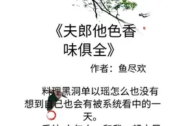 被迫营业X不想走心、欲擒故纵男主女尊系列《夫郎他色香味俱全》图片