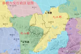 十四张安徽六安历朝行政区划图，六安历史了解一下？图片