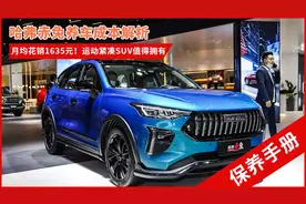 哈弗赤兔养车成本解析，售10.98万起，月均花销1635元！图片