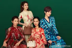 4美同框！陈法蓉罕见穿裙瘦成麻杆，4姐妹打扮惊艳似港姐选美现场图片