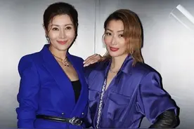 51岁李嘉欣罕见公开亮相！胖14斤变性感尤物，穿西装勒出丰满身材图片