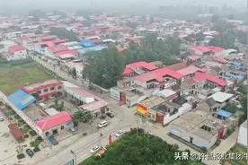 航拍“中国淘宝村”河南省长葛市岗李村图片