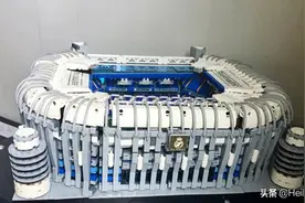 用乐高积木建造一个属于自己的伯纳乌球场，圆自己的足球梦图片