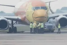 泰国廊曼机场皇雀航空飞机发生事故致1死1伤图片