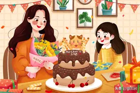 母亲节手绘插画分享｜和妈妈的点滴时光图片