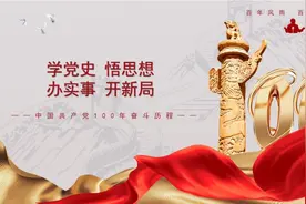 宣讲家课件：【学党史】学党史、悟思想、办实事、开新局 ——中国共产党100年奋斗历程图片