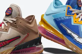 LeBron19配置曝光！鞋底气垫超科幻，《空中大灌篮》配色亮眼图片
