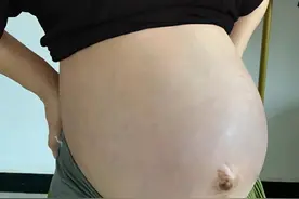 为了孕期不长妊娠纹我付出了太多！图片