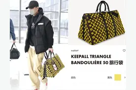 文章亮相支持国货，回力布鞋+3万多的LV旅行袋，造型亮眼时髦图片