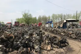 号称“中国三汽”，凤阳县刘府镇机动车拆解行业为何成了环境“杀手”？图片