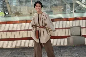 “日本带货博主” 松本惠奈，158cm小个子辣妈，教你穿高级欧美风图片