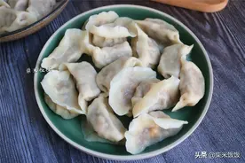 5月包饺子，这馅比韭菜馅更鲜，一咬爆汁，可惜很多人没试过图片