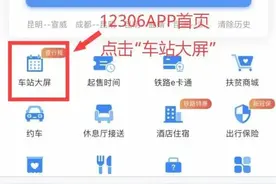 不到车站也能知道列车动态 怎么解？图片