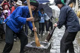 吉安独特民情的特产——糍粑图片