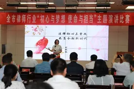 【七一建党节】枣庄市律师行业 “初心与梦想 使命与担当”主题演讲比赛成功举办图片