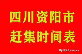 四川省资阳市赶集时间表，安岳县赶集时间表，乐至县赶集时间表图片